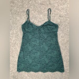 Wilfred Teal Lace Camisole